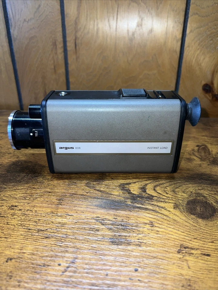 Хорошая кинокамера Argus Super 8 модель 806 НЕПРОВЕРЕННАЯ, используется для ремонта, запчасти - Изображение 3 из 4