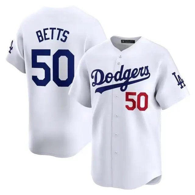 Nike Los Angeles Dodgers Betts 50 ボーイズXL NWT-XL-Men's Los Angeles Dodgers Mookie Betts Nike White