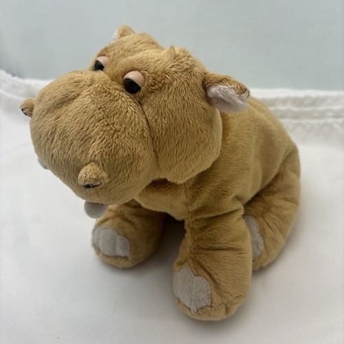 Mud Hippo Brown White Bean Bag HM384 Ganz Webkinz Plush 10" Toy Lovey No Code - Picture 2 of 14