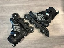 Rollerblade Zetrablade Womens Inline Skate, Size 7 Black/Blue