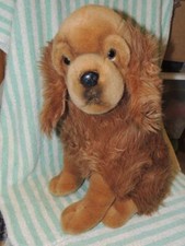LARGE Kelly Toy Plush Cocker Spaniel Puppy Dog Realistic Plush 18" Tall