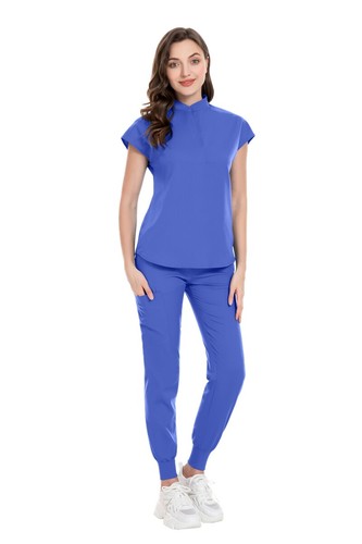 High Quality Medical Scrub Uniform Set Women Nursing Suit Hospital Salon Clinic - Picture 71 of 81