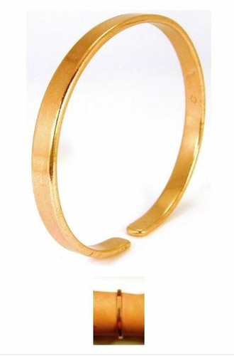 Brazalete Brazalete Cobre Calidad | Muchos Estilos 3 Tamaños se Adapta a Muñeca Hasta 91/4” (23,5 cm) - Imagen 10 de 16