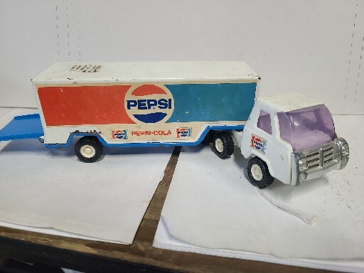 1980 Vintage Pepsi Cola Semi Truck Collectible Toy Truck