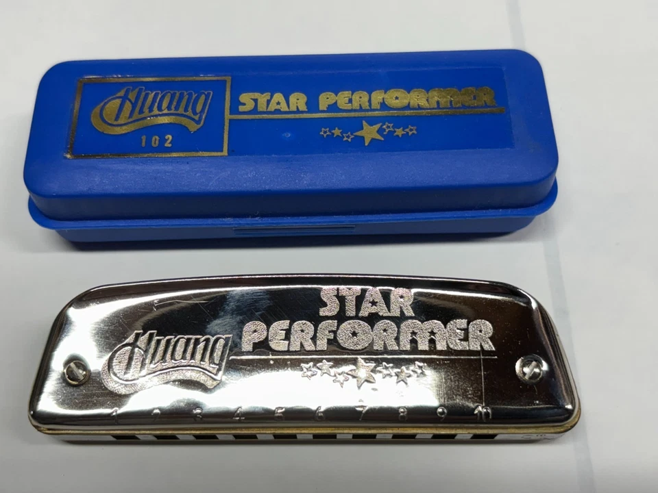 ARMÓNICA Huang STAR PERFORMER ARPA LLAVE DE G. 1 G arpa NUEVA SIN USAR HOHNER Foto 2 de 4