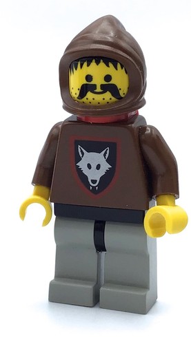 LEGO VINTAGE WOLFPACK MINIFIGUR CASTLE FIG