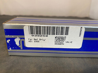 IMC Exhaust Valves RX9378 - SET OF 2 - Fits Dodge/Eagle/Mitsubishi/Plymouth 1.8L - Picture 3 of 3