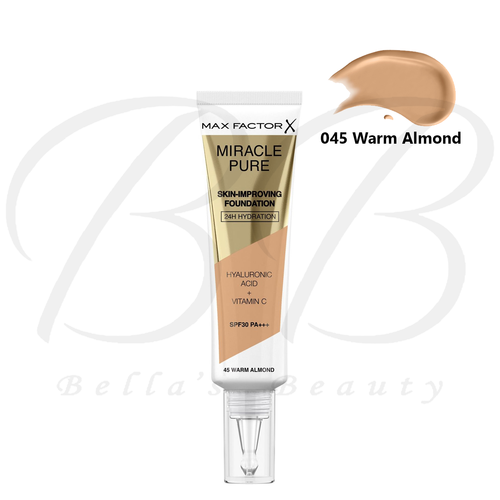 MAX FACTOR Miracle Pure Skin Long-Lasting Foundation SPF 30 30ml *CHOOSE SHADE* - Picture 28 of 54