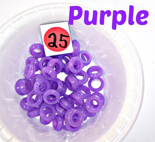 CLEARANCE!! Lot 50 for 99c!  Overstock Silicone GROMMETS, Food safe, 5/16 & 3/8" - Picture 27 of 36