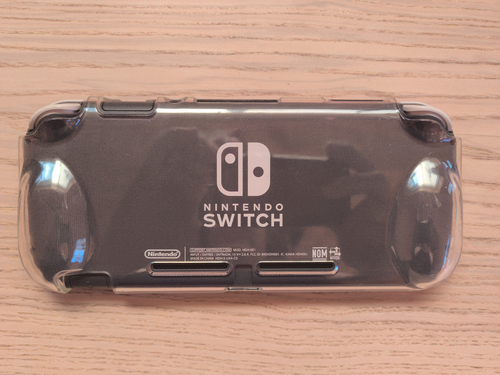 Nintendo Switch Lite Gray Console with Charger, Case, & Grip - Picture 3 of 5