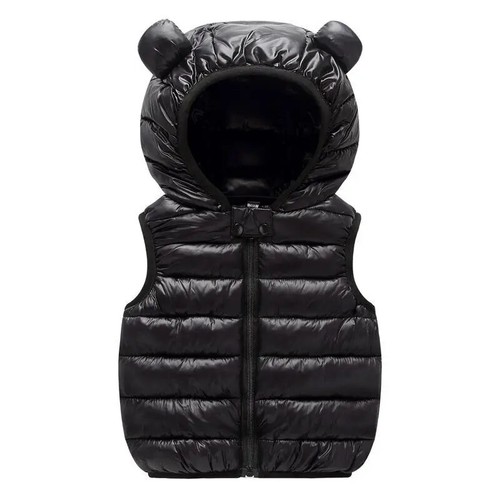 New Baby Boys Girls Warm Down Vest Autumn Winter Cotton Waistcoat with Ears Kids - Bild 3 von 13