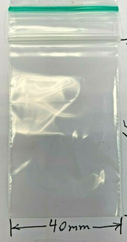 UK GRIP SEAL BAGS Self Resealable Clear Polythene Poly Plastic Zip Lock All Size - Picture 24 of 73