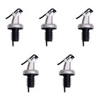  5 PCS Pouring Spout Cocktail Syrup Küchenasseccoires Weingieß Aus Edelstahl
