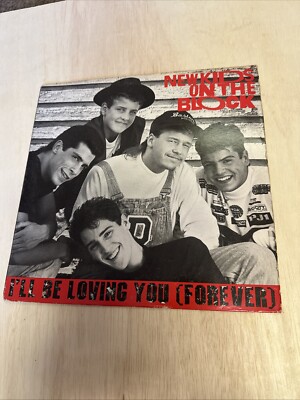 New Kids On The Block I'll Be Loving You (Forever) LP Vinyl Record 1989 ...