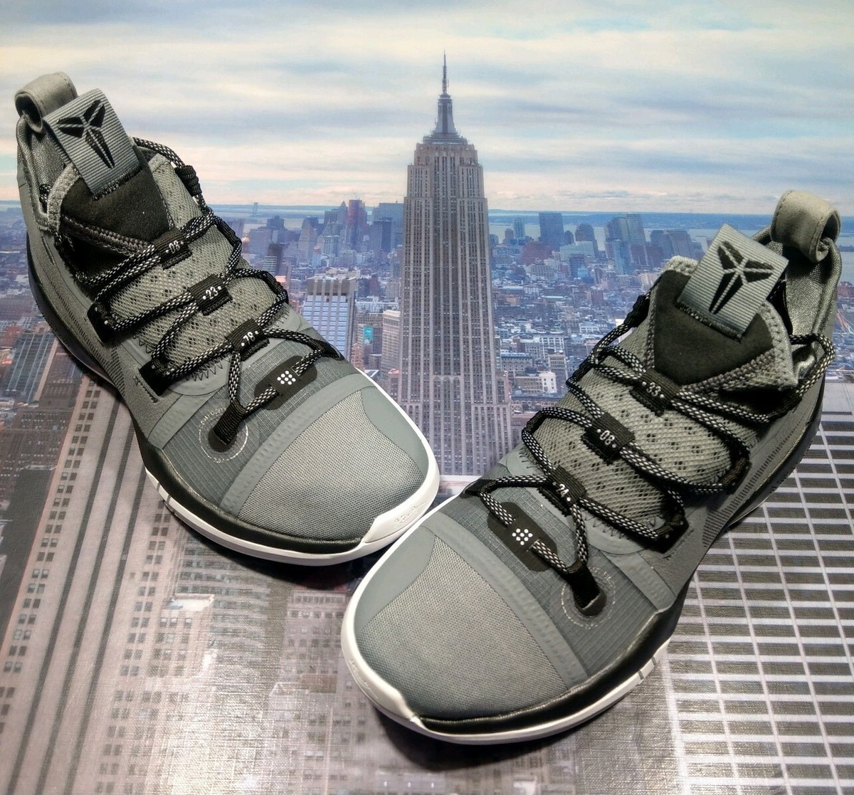 Nike iD Kobe AD Exodus Wolf Grey/Black Womens Size or