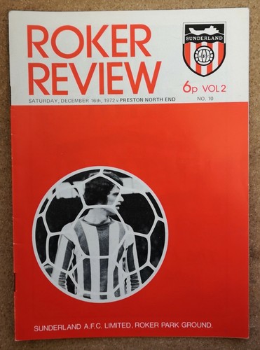Programme Sunderland Football Club Roker Park Programmes - Various 1972 - 1975 - Picture 8 of 43