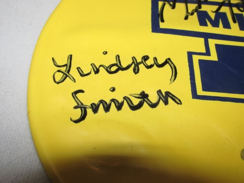 Cappellino da bagno firmato Michael Phelps * Michigan Wolverines * + altri 3 autografi - Foto 3 di 6