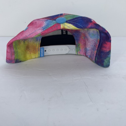 BRIMMZ Tie Dye Snapback Cap Adjustable Hat Ballcap Size X-small - Imagen 2 de 4