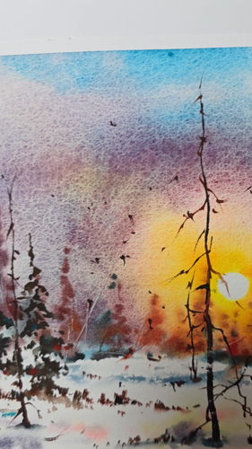 Original watercolor painting - Video 1 of 1