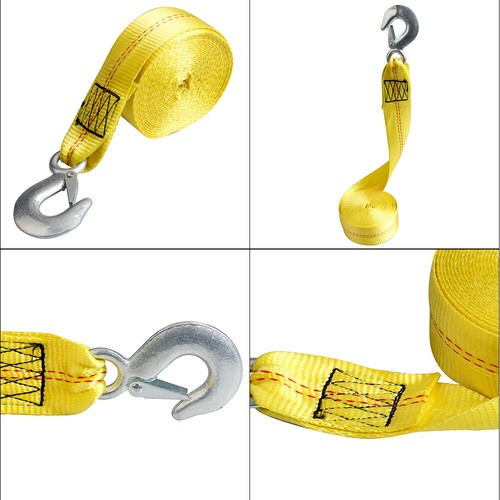 Boat Trailer Winch Strap Nylon with Hook 2" x 20' 10000 lb Winch Heavy Duty NEW - Picture 11 of 18
