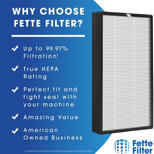 True Hepa H13 Replacement Filter Compatible with HATHASPACE HSP003 Air Purifier - Bild 4 von 5