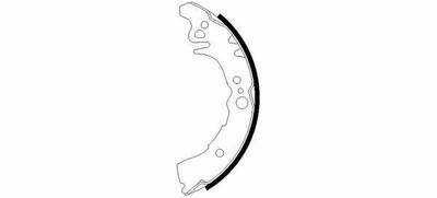 NEW MINTEX REAR BRAKE SHOE SET MFR540