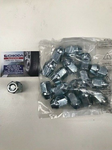 KIT 20 DADI CONICO BULLONI RUOTE 12X1,5  34MM CH 21  60° TOYOTA  MODELLO A262 - Picture 1 of 4