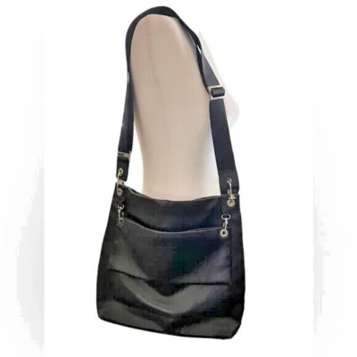 Bree Women's Handbag Black Smooth Leather Travel/Work Bag