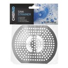 Chef Aid Large Aluminium Sink Strainer Silver Dishwasher Safe