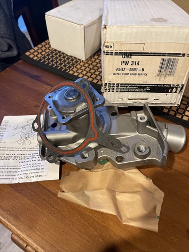 FORD CONTOUR 2.0 1995-1997 WATER PUMP NEW MotorCraft PW-314/ F5RZ-8501-B - Foto 1 di 5