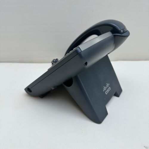 Cisco SPA509G 12 Line w/ Display IP Phone PoE & PC Port -USED- No Power Cord - Picture 7 of 7