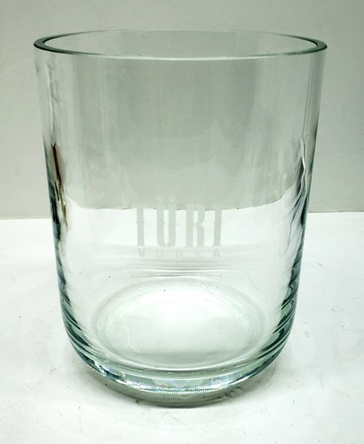 Cubo de hielo de vidrio pesado TÜRI VODKA. Bar, restaurante, fiesta, celebraciones, manCave - Imagen 8 de 8