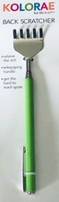 ExtendableTelescoping Back Scratcher w Pocket Clip 20" Varies In Colors