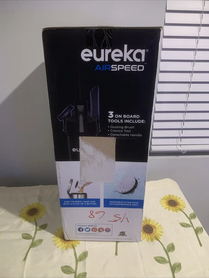 EUREKA Airspeed Ultra Lightweight Bagless Upright Vacuum For Carpet Hard Floor - Image 4 of 4