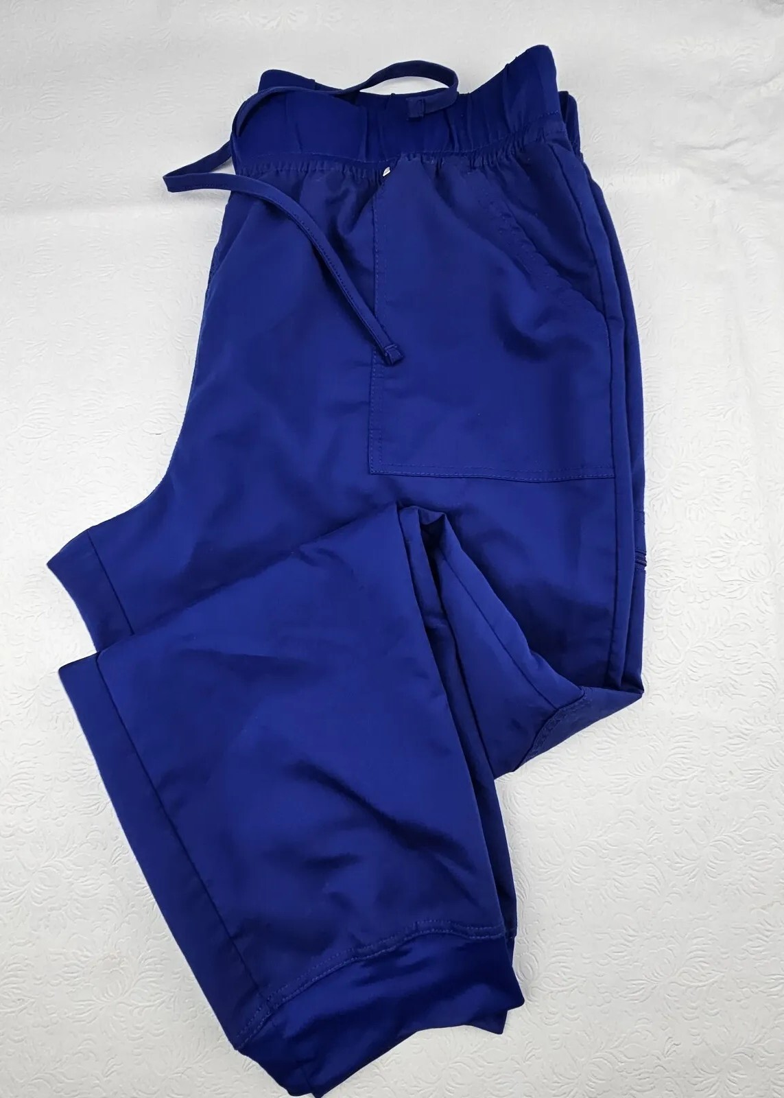 Scrubstar Womens Size 2XL Drawstring Waist Jogger Scrub Pants Electric