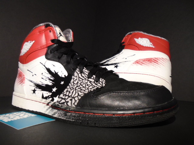 Nike Air Jordan I Retro 1 High DW DAVE WHITE OG BLACK RED WHITE 464803-001 11 Nike Air Jordan I Retro 1 High DW DAVE WHITE OG BLACK RED WHITE 464803-001 11