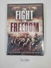 The Fight for Freedom: Major Battles of WWII (DVD, 2010, 2-Disc Set) NEW SEALED