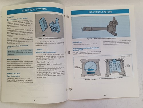 1992 Ford Lincoln-Mercury New Model Service Training Program Manager’s Handbook - Picture 4 of 4