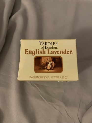 4 Vintage 1979 Yardley of London ENGLISH LAVENDER FRAGRANCED 4.25 oz. NOS - Picture 2 of 6