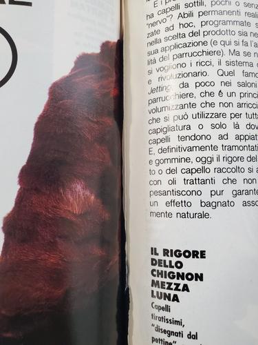 RARE VINTAGE ELLE ITALIA MAGAZINE FASHION SPECIAL NOVEMBER 1988 FAMKE JANSSEN - Picture 12 of 14