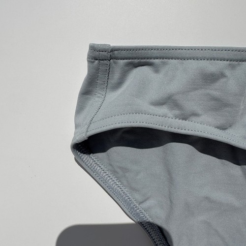 Eres Show Bandeau Bikini Top Scarlett Duni Briefs Bottoms Gray Sable Gris 42 10 - Picture 9 of 15