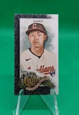 2022 Topps Allen & Ginter Mini Black Parallel Steven Kwan RC Cleveland Guardians