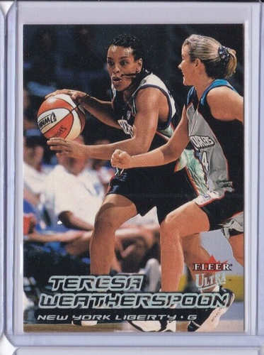 2000 Fleer Ultra WNBA #95 TERESA WEATHERSPOON NEW YORK LIBERTY