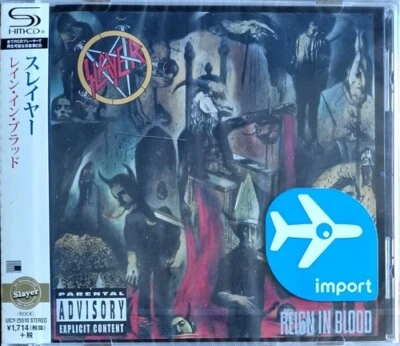 Slayer - Reign In Blood - CD Neuf sous Blister - Import Japon - Photo 1/3