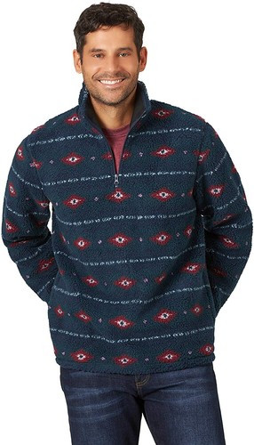 Wrangler Men's 1/4 Zip Sherpa Pullover | eBay Wrangler Men's 1/4 Zip Sherpa Pullover | eBay