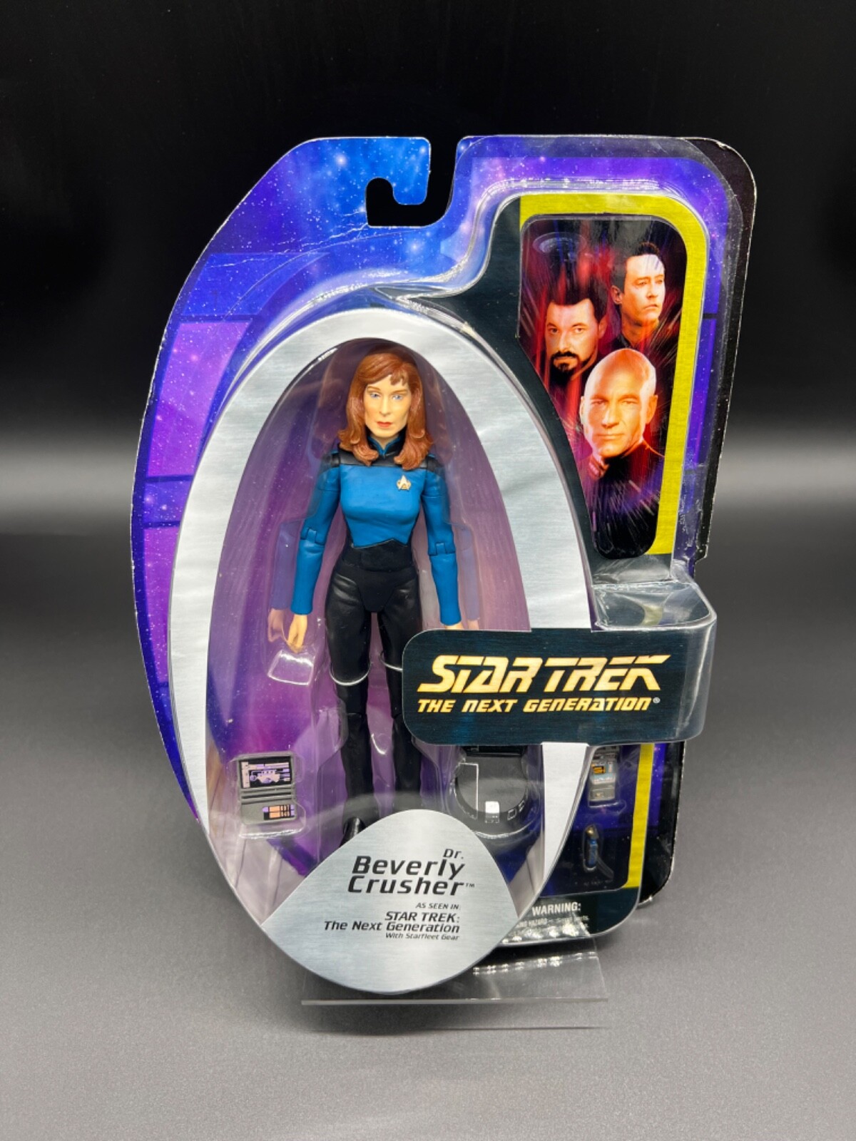 Star Trek TNG Dr. Beverly Crusher ART ASYLUM 2007 Diamond Select 7-Inch MOC