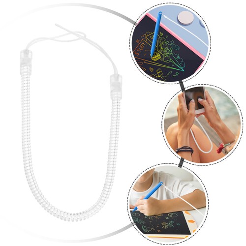 8 Pcs Keychain Spring Rope Lost Lanyard for Pen - 第 5/12 張圖片