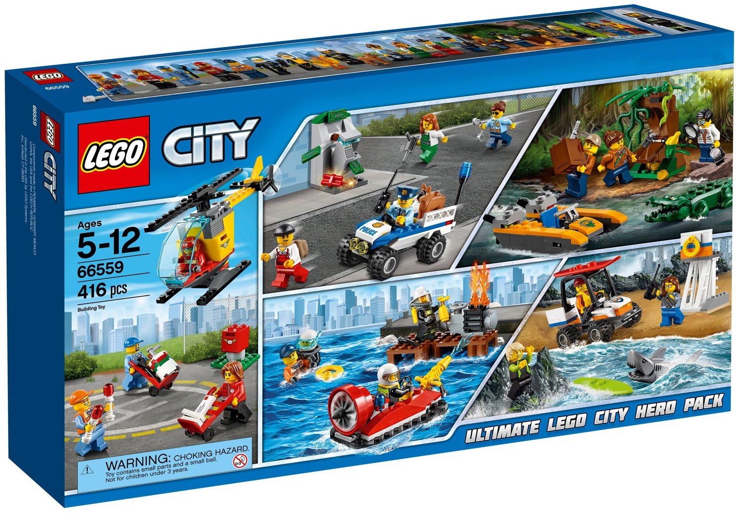 Lego City Set 66559 Exclusivo súper Pack Lego City Set 66559 Exclusivo súper Pack