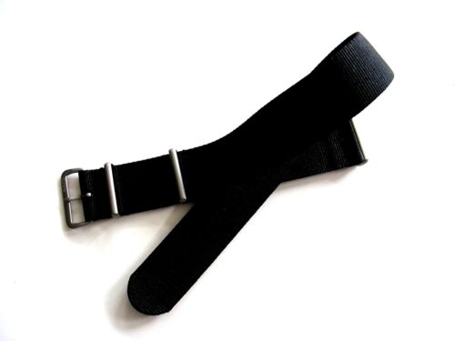 19mm NATO G10® military nylon watch band strap Black Grey OD Green Blue Bond Tan - Picture 13 of 26