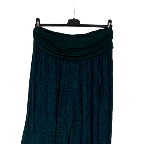 Algodón Lagenlook Estampado de Elefante Ali baba Informal Yoga Entrenamiento Baile Pantalones Holgados - Imagen 57 de 114